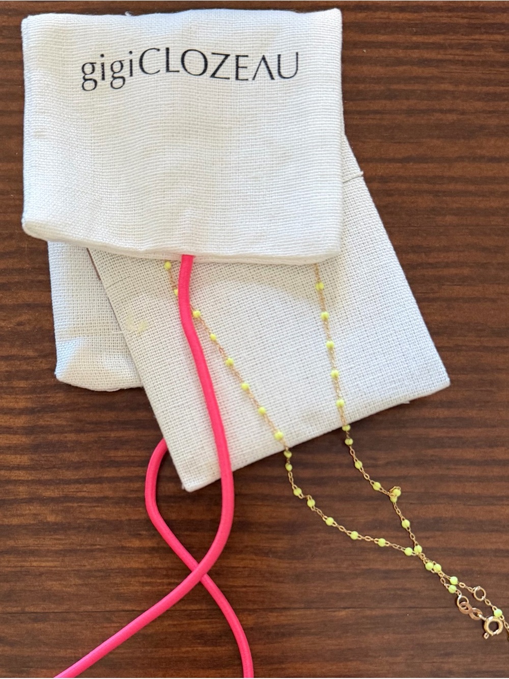 Gigi Clozeau 16.5 Necklace - Mimosa Yellow Gold